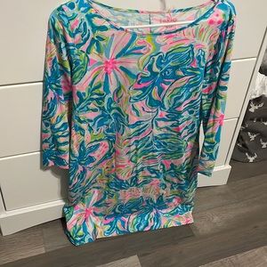 Lilly Pulitzer long sleeve multicolored dress, new without tags, size medium